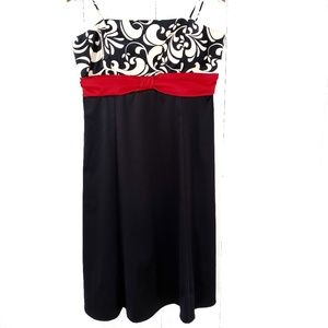 Satin floral dress Size 12